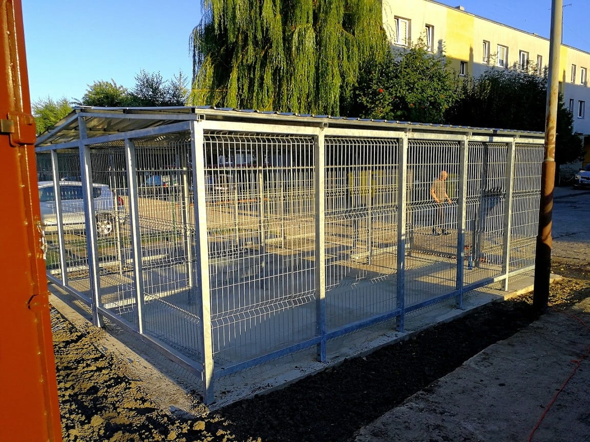 Wiata śmietnikowa M-BOX