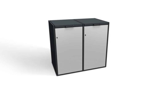 Boks śmietnikowy, zabudowa kosza, front Blanco, moduły 2